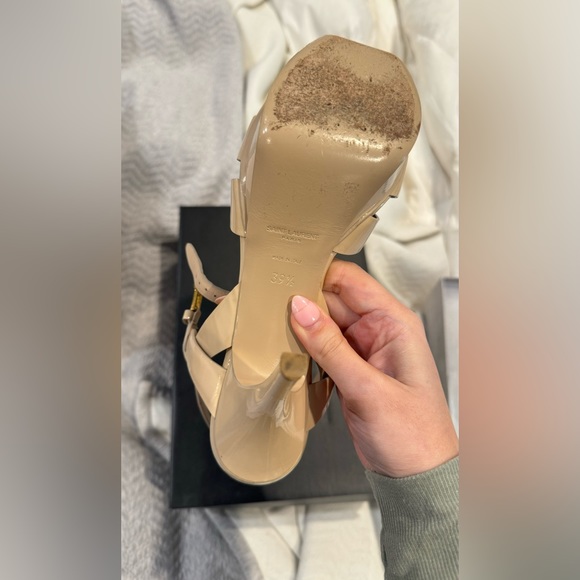 YSL Saint Laurent Tribute Platform Sandals - Picture 3 of 4